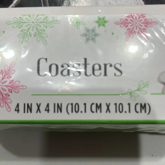 New Dolly Parton Sturdy Cardboard Round 8 Coasters 4” Round - Picture 6 of 7